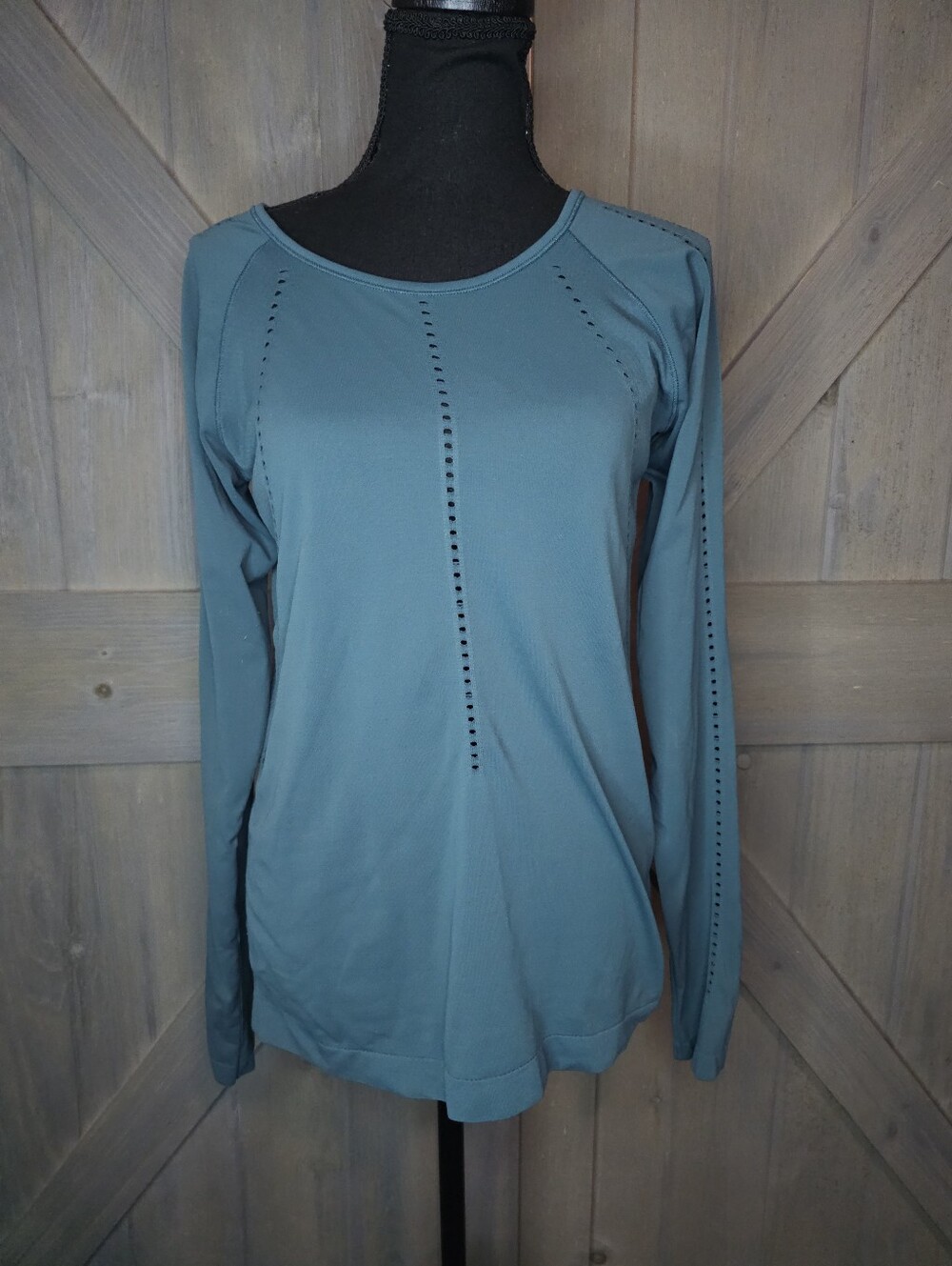 Athleta Foothill Seamless Long-Sleeve Top sz Medium